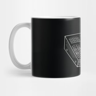 Beat Maker (White Lines) Analog / Music Mug